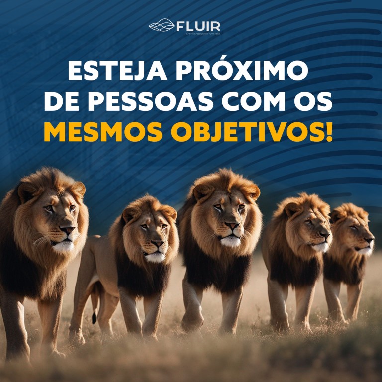 Esteja próximo de pessoas com os mesmos objetivos!